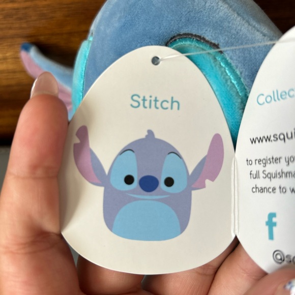 NWT Stitch (Disney) Squishmallow - Picture 2 of 2